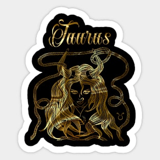 Taurus Sticker